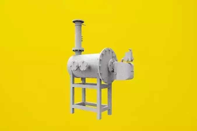 burner machine 3D print model
