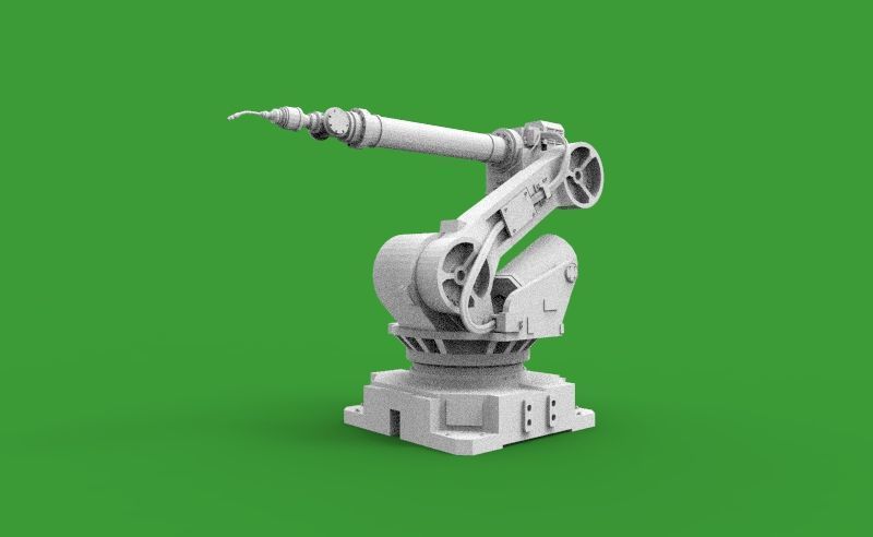welding machine robotic 3D print model_2