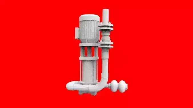 fresh water pump 3D print model