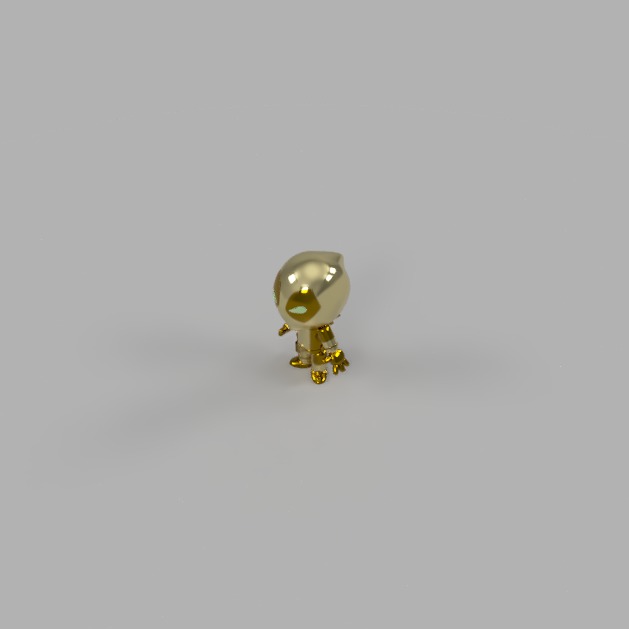 Marvel Comics Mini Goldpool 3D model_3