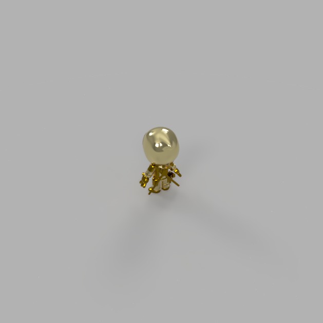 Marvel Comics Mini Goldpool 3D model_4