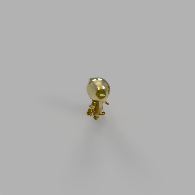 Marvel Comics Mini Goldpool 3D model_1