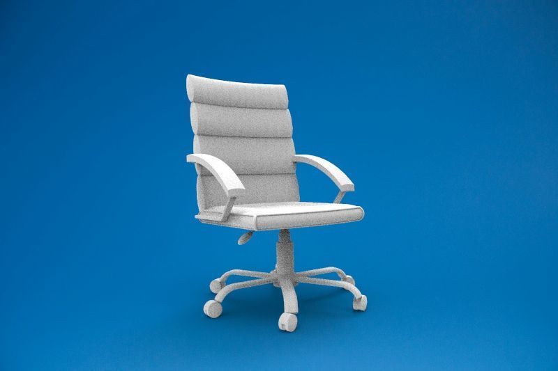 Office chair 3D print model_2