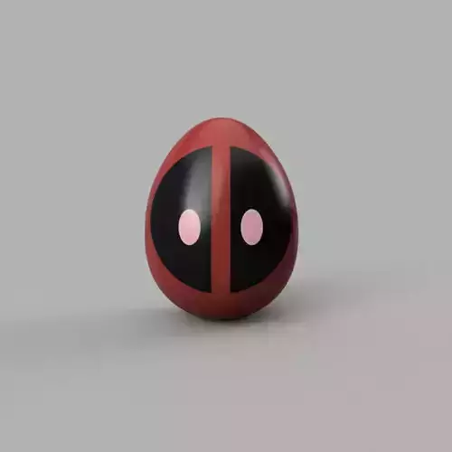 Marvel Comics Mini Eggpool Wade Wilson Free 3D model