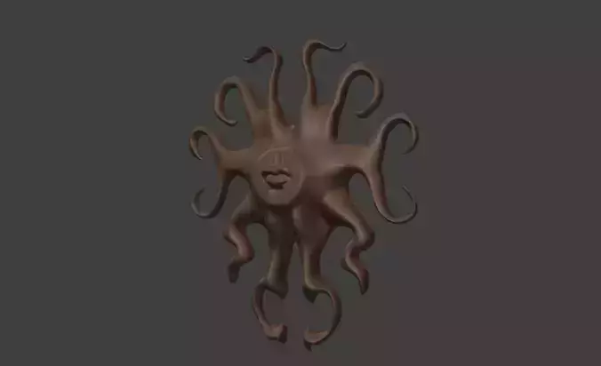 Beso colgante 3D print model