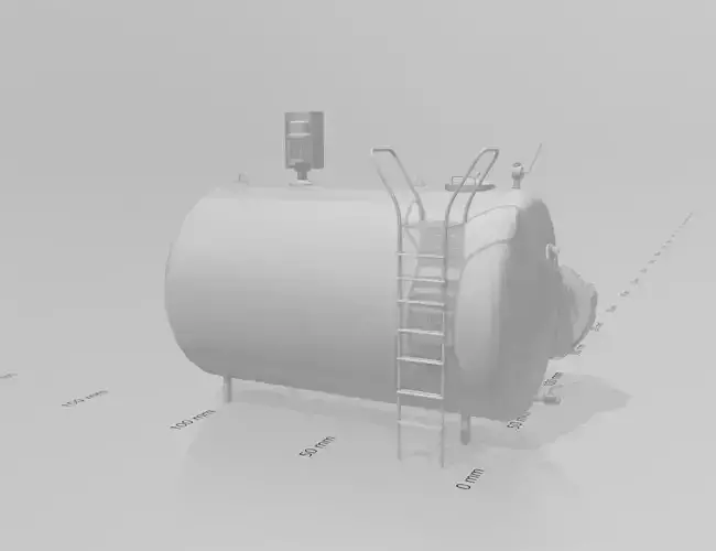 industrial milk tank