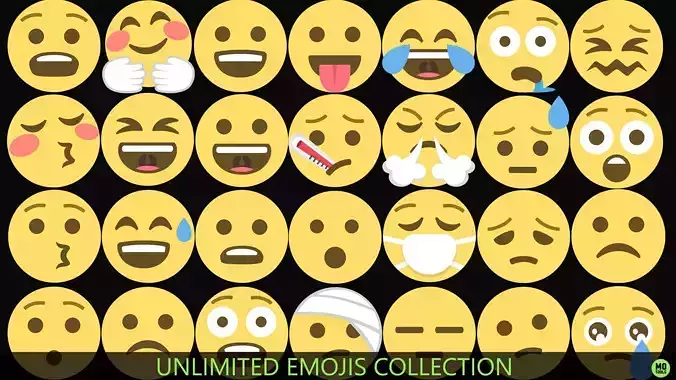 Emojis Collection Texture Emojis Collection Texture