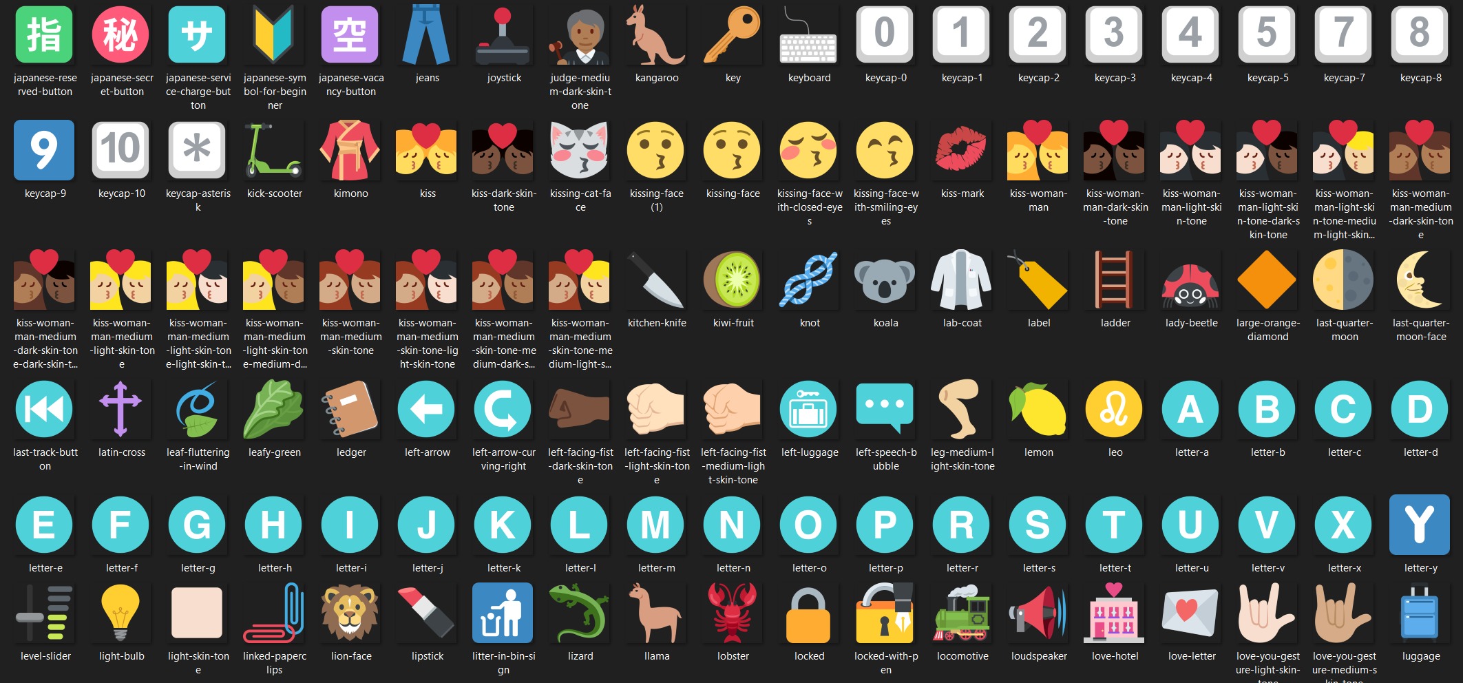 Emojis Collection Texture_10