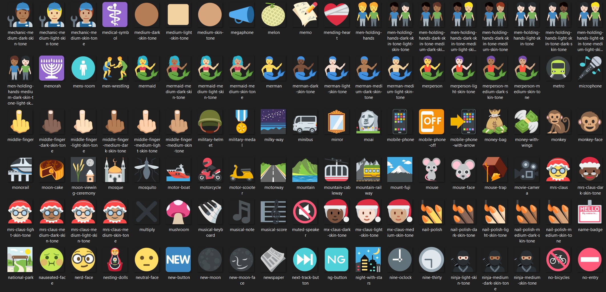 Emojis Collection Texture_14