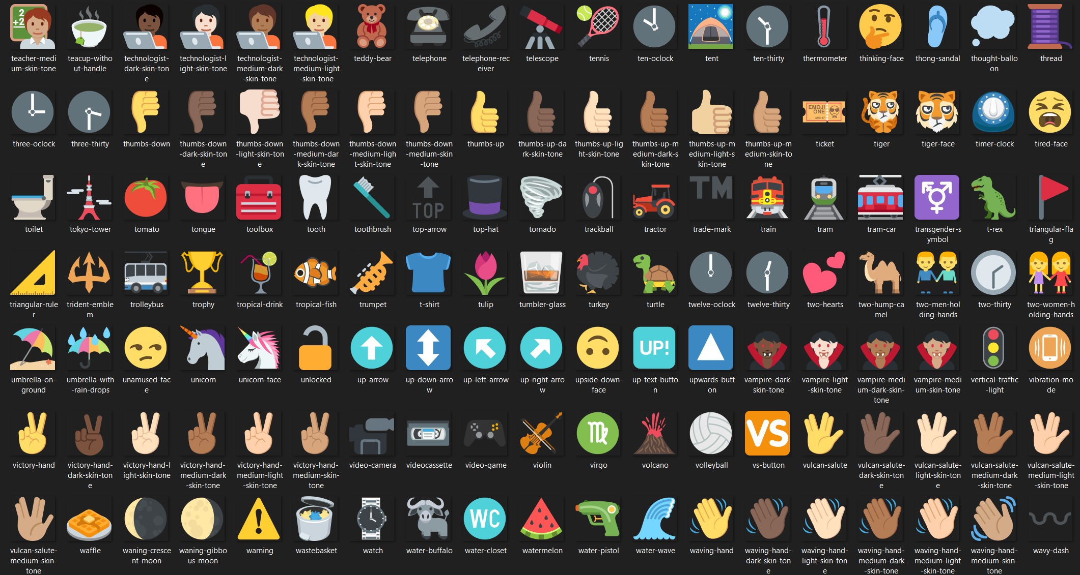 Emojis Collection Texture_22