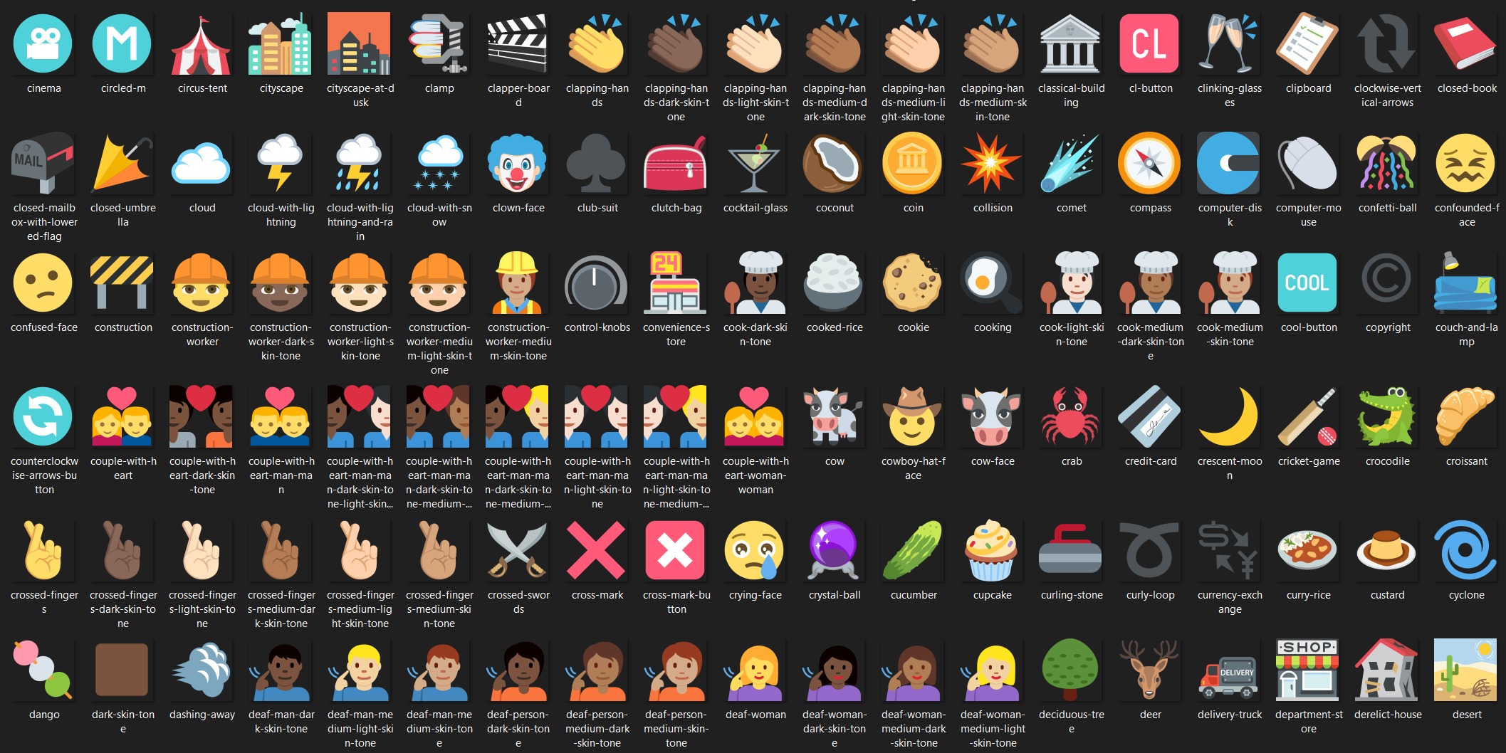 Emojis Collection Texture_3