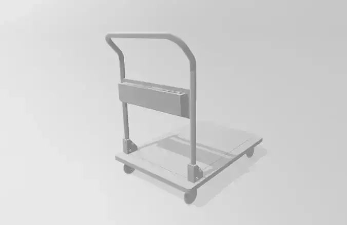 Food trolley 3D print model