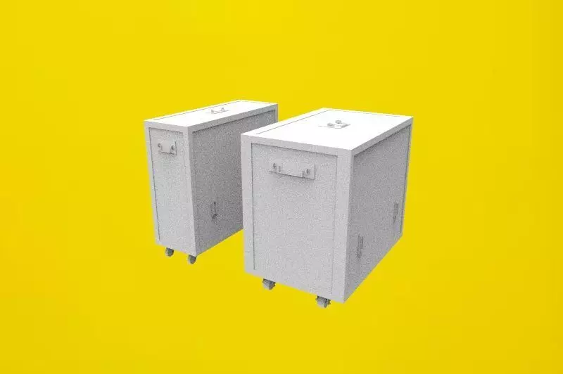 flightcase 3D print model_0