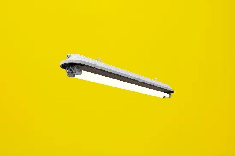 Industrial lamps 3D print model_2