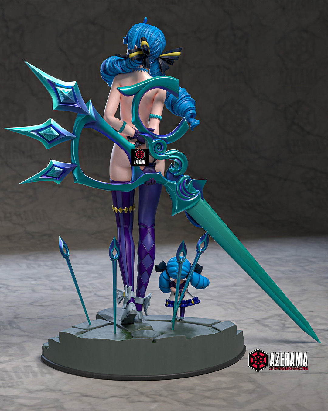 Gwen NSFW STL Ready for 3D Printing 3D print model_4