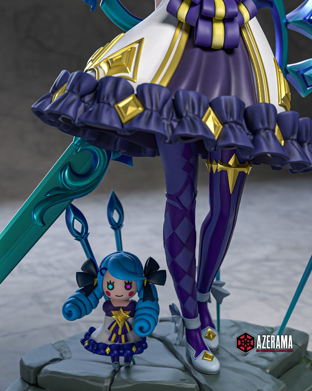 Gwen STL Ready for 3D Printing 3D print model_6