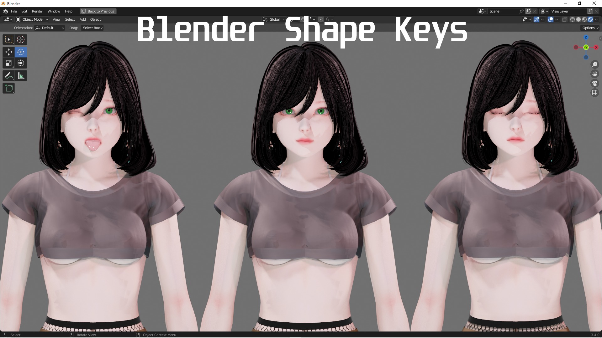 Casual Clothing 0006 - UE5 - Unity - Blender - Animated Low-poly 3D model_6