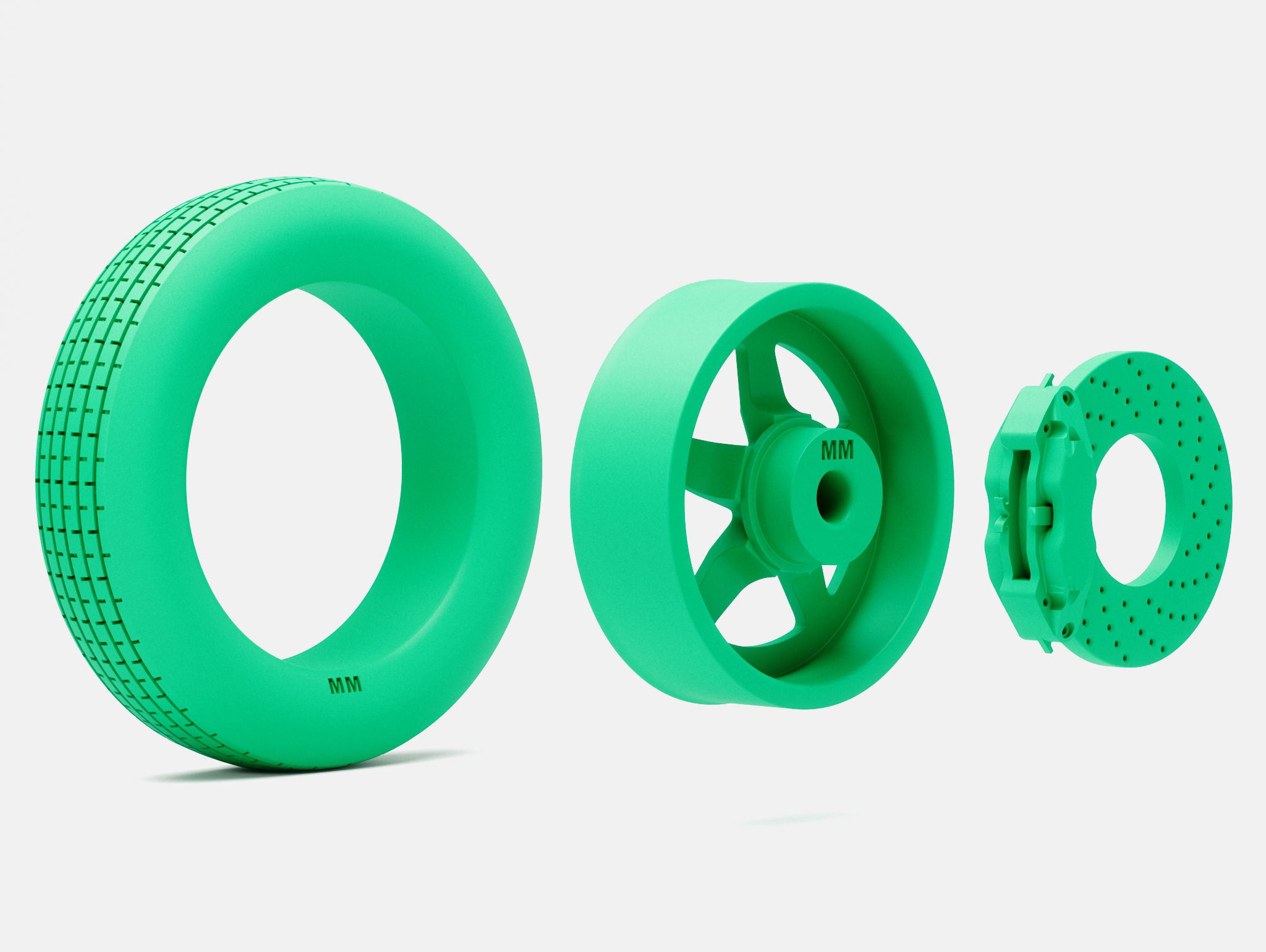 15x5 15x10 Weld S71 Wheels MT Tires 3D print model_7