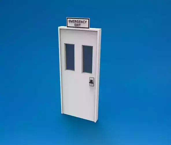 Emergency Door 3D print model
