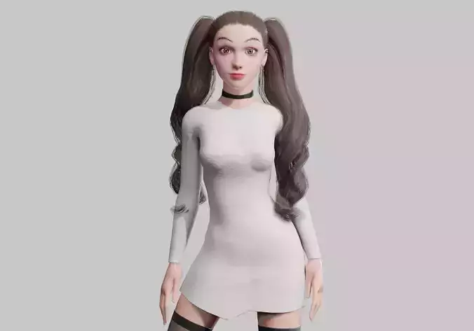 Young cute Woman V34706 