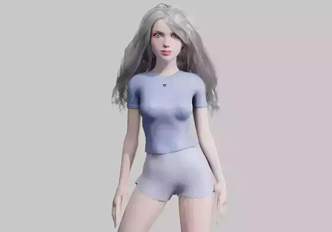 cute pretty Woman V34139 