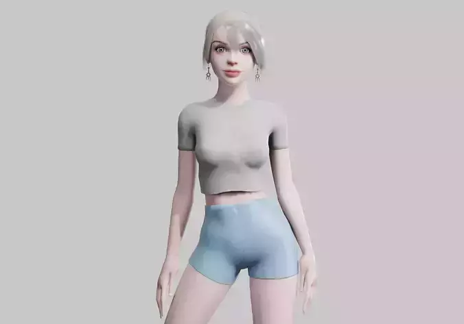 Beautiful cute Woman V23949 