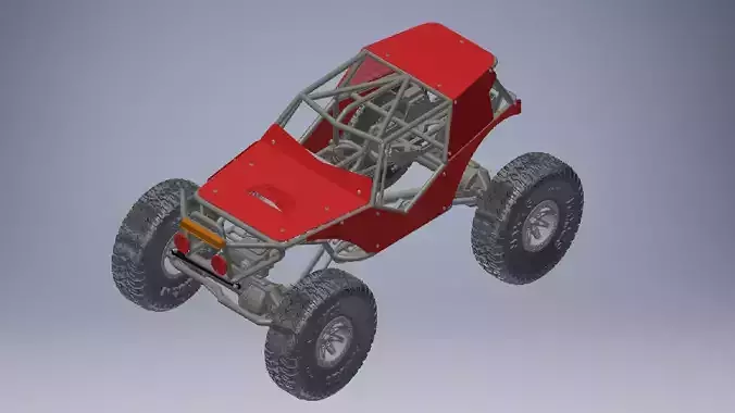Buggy Rock Crawler 3d model 3D model