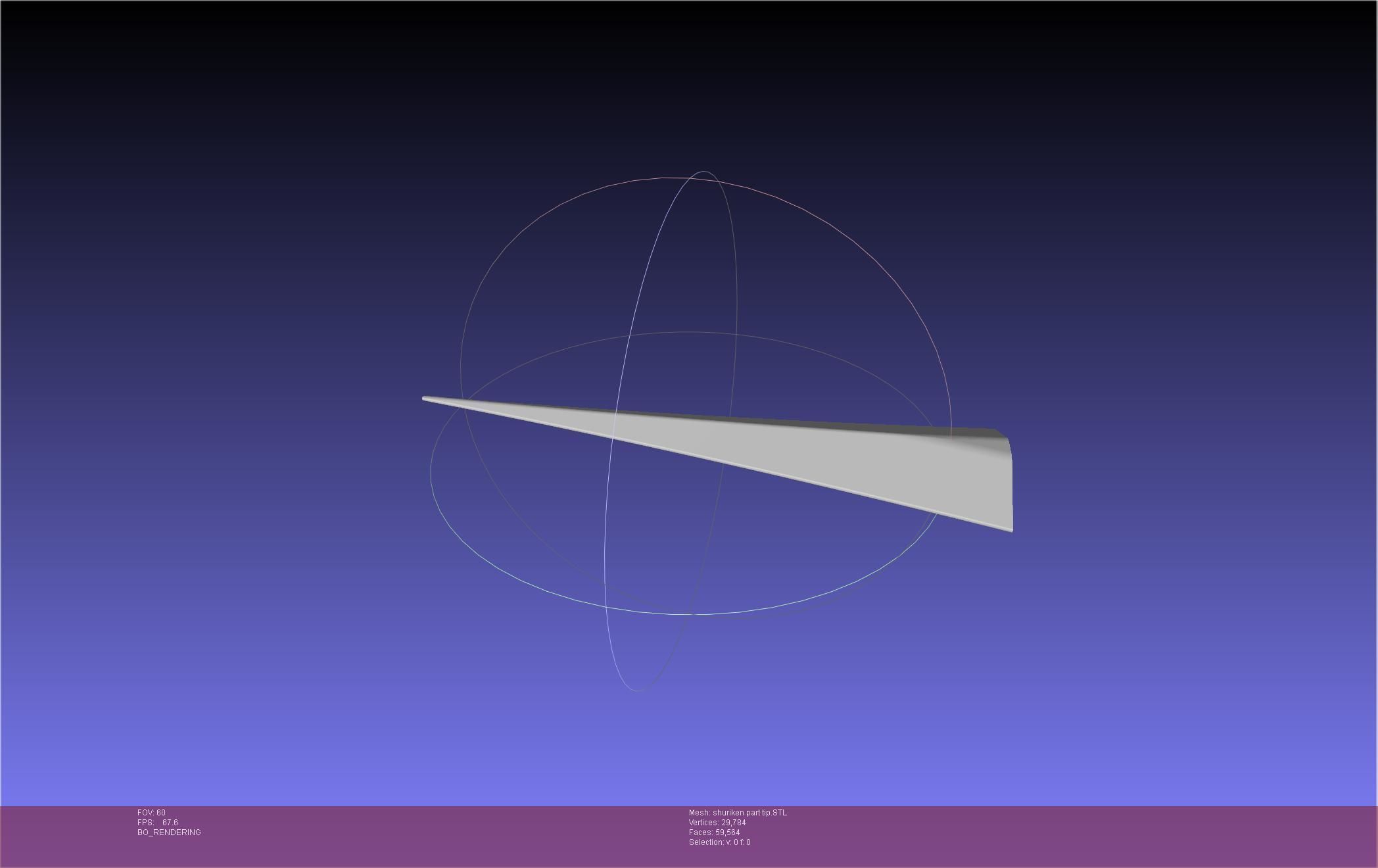 Final Fantasy VII Yuffie Shuriken 3D print model_39