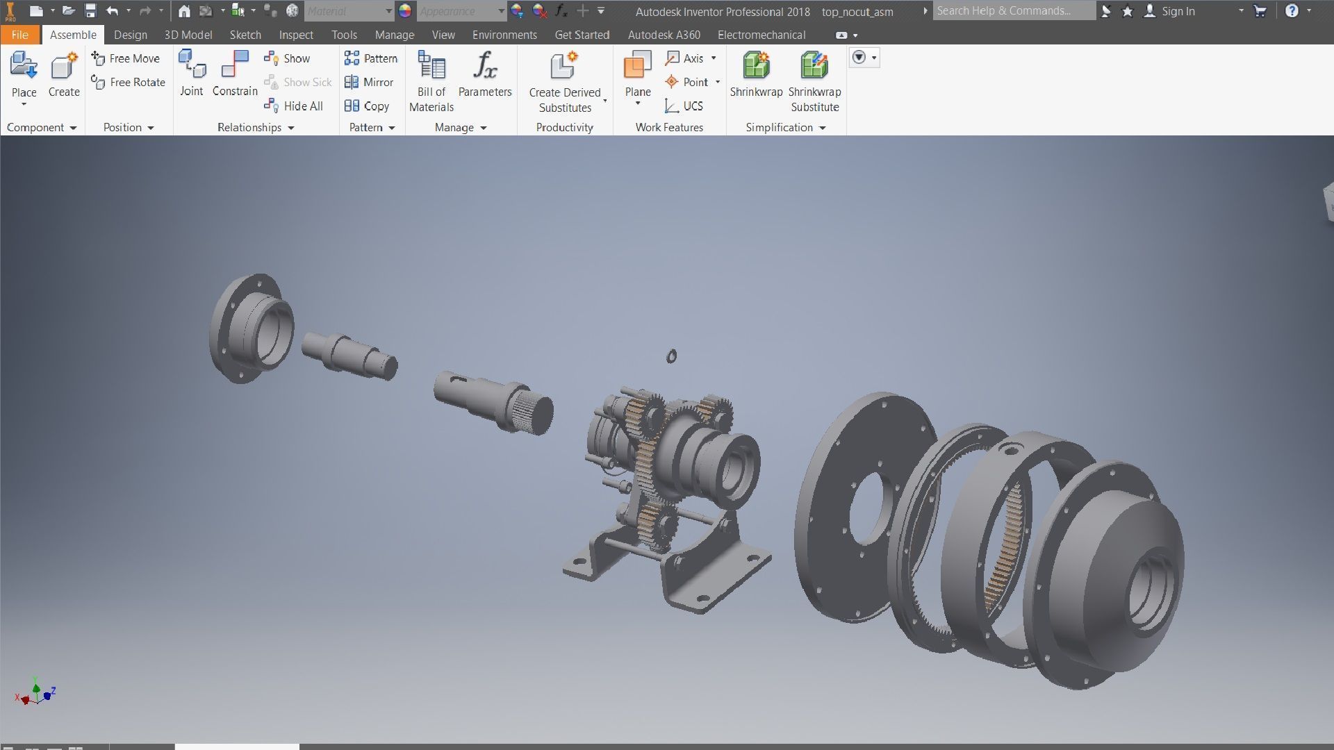 Reduce gearbox 3 d model 3D model_18