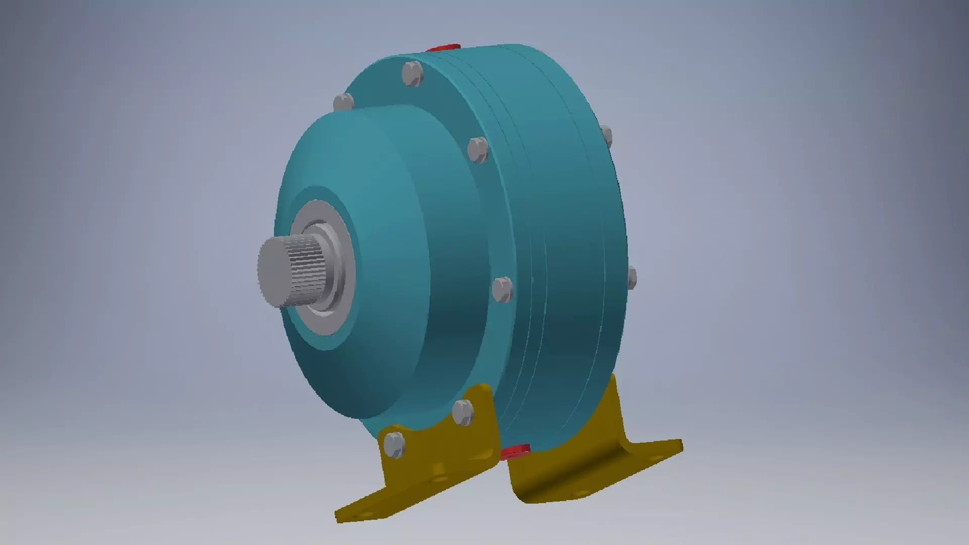 Reduce gearbox 3 d model 3D model_0