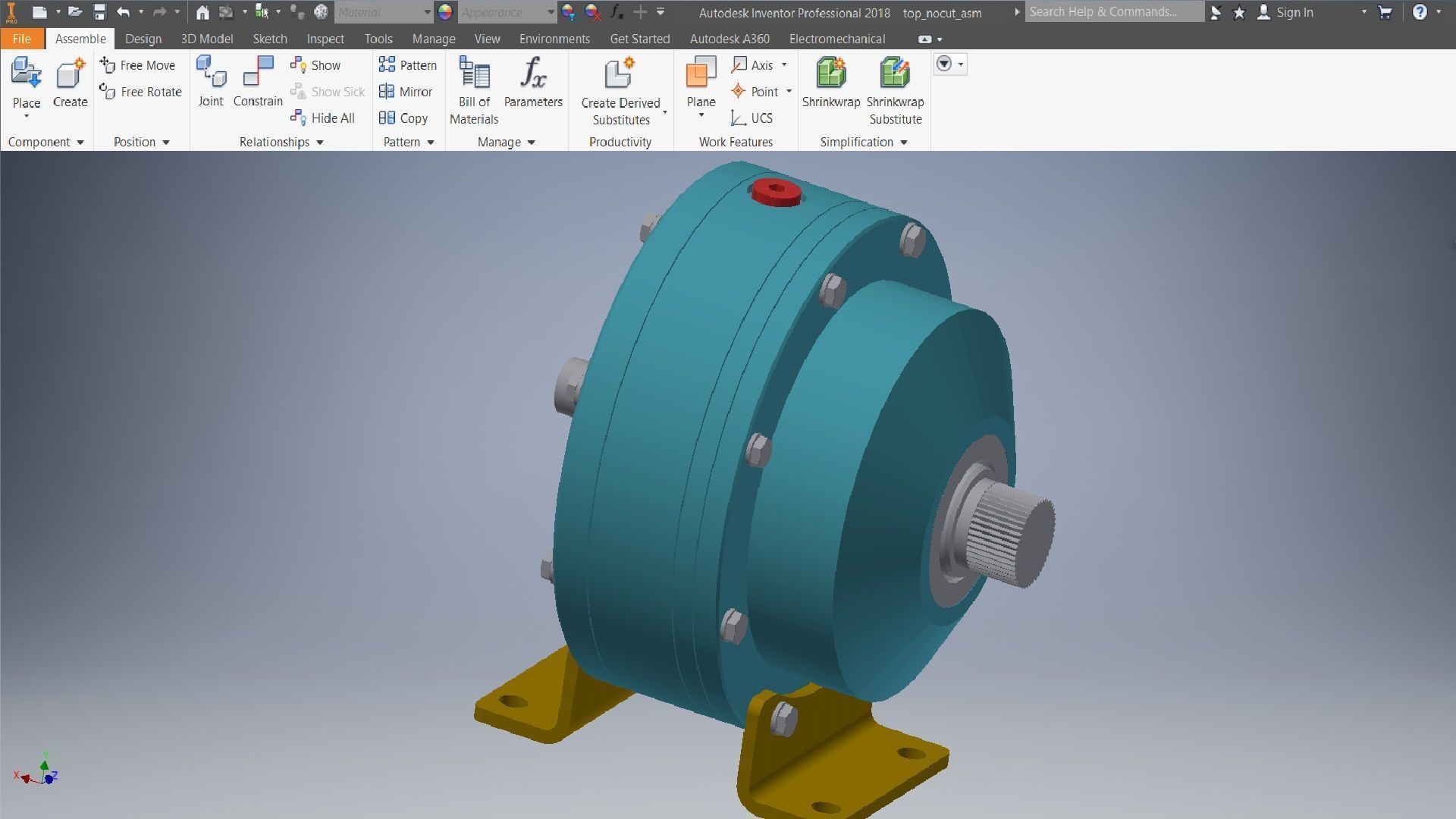 Reduce gearbox 3 d model 3D model_3