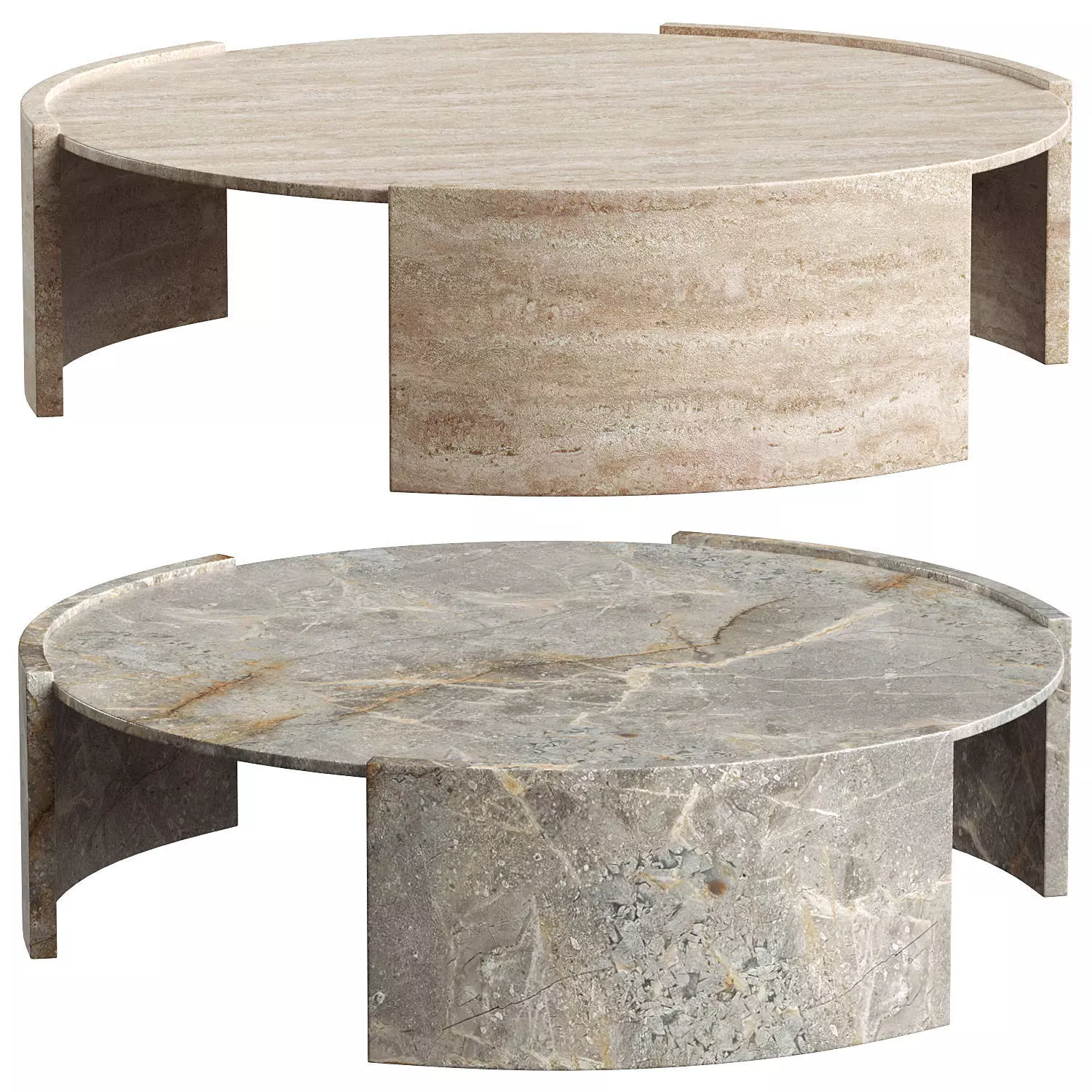 Cove Cocktail Table 3D model_0