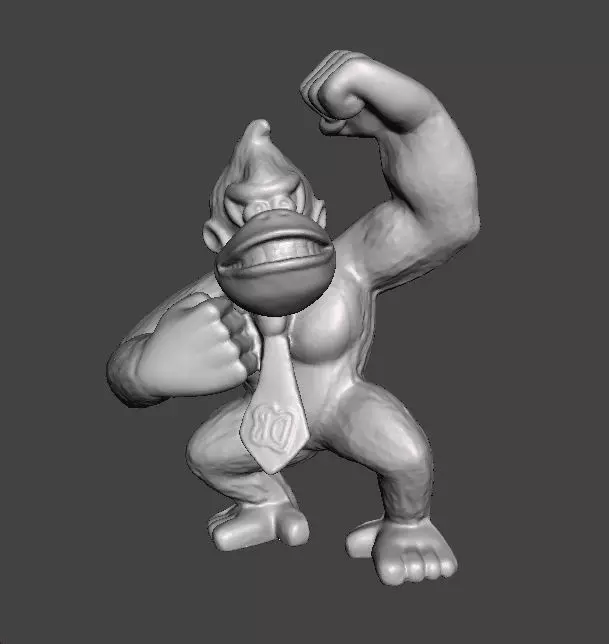 DONKEY KONG PVC MINIATURE MODEL FANTASY GAMES RPG DND 3D print model_0