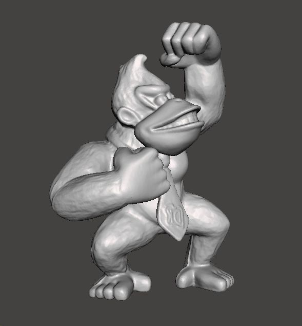 DONKEY KONG PVC MINIATURE MODEL FANTASY GAMES RPG DND 3D print model_1