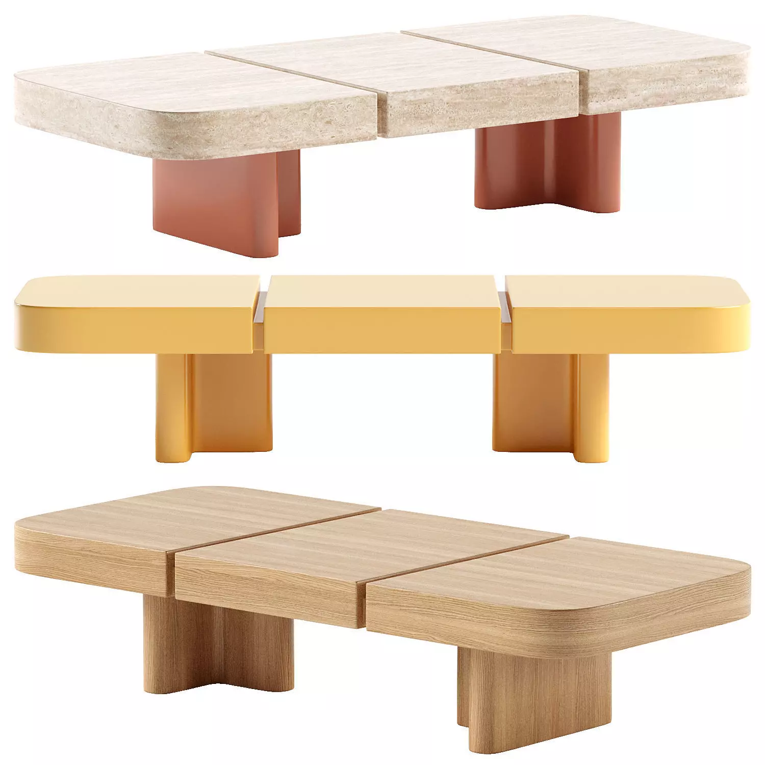 Meco Coffee Table 3D model_0