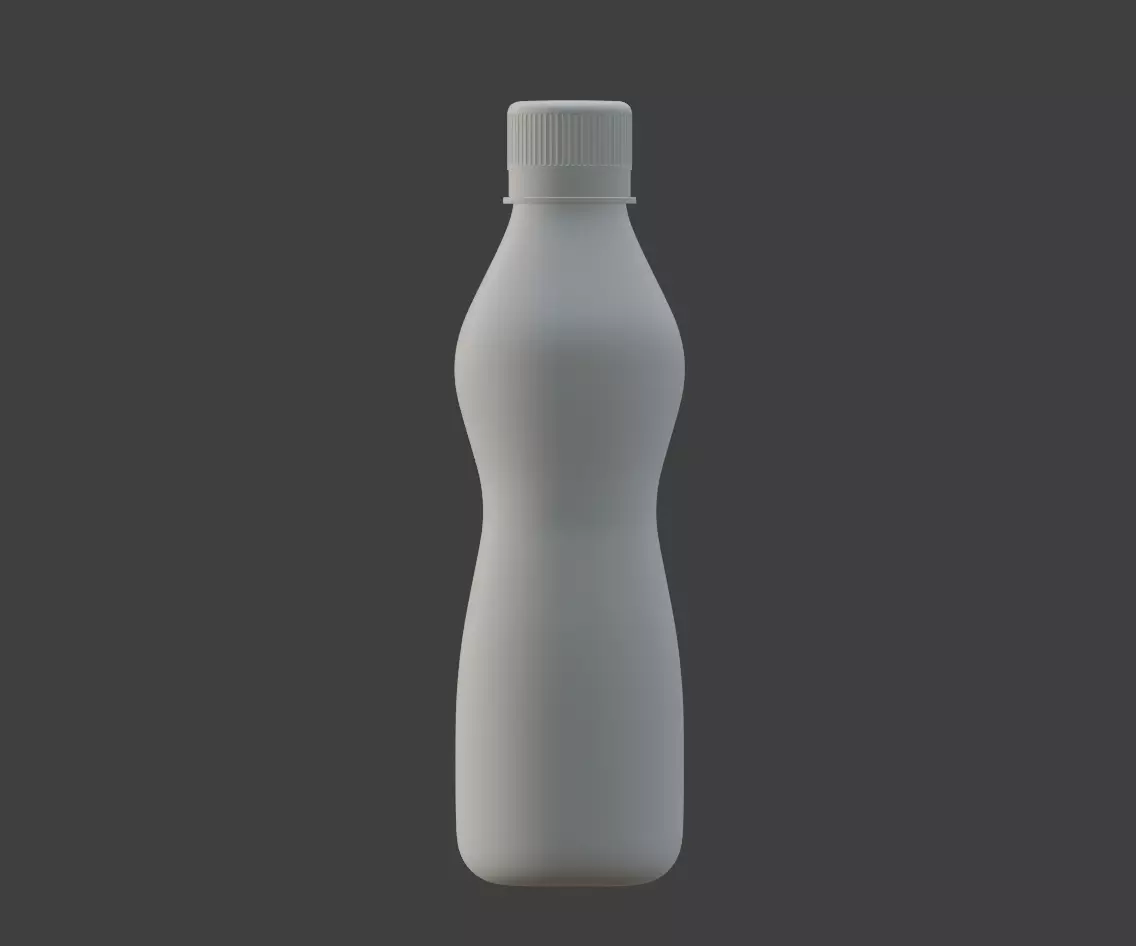 water bottle Free 3D model_0