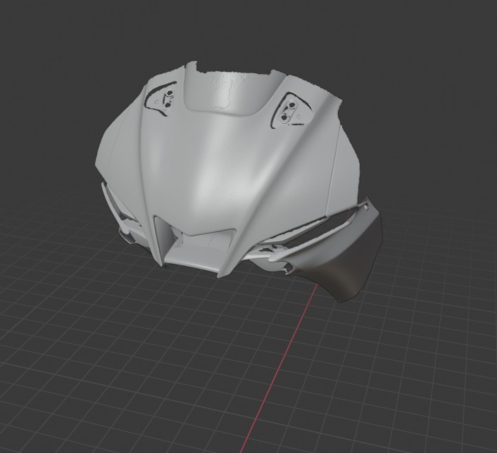 SCAN 3D YZF R1 2023 3D model_2