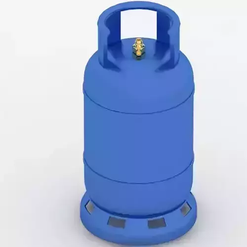 Gas Cylinder 3D Model