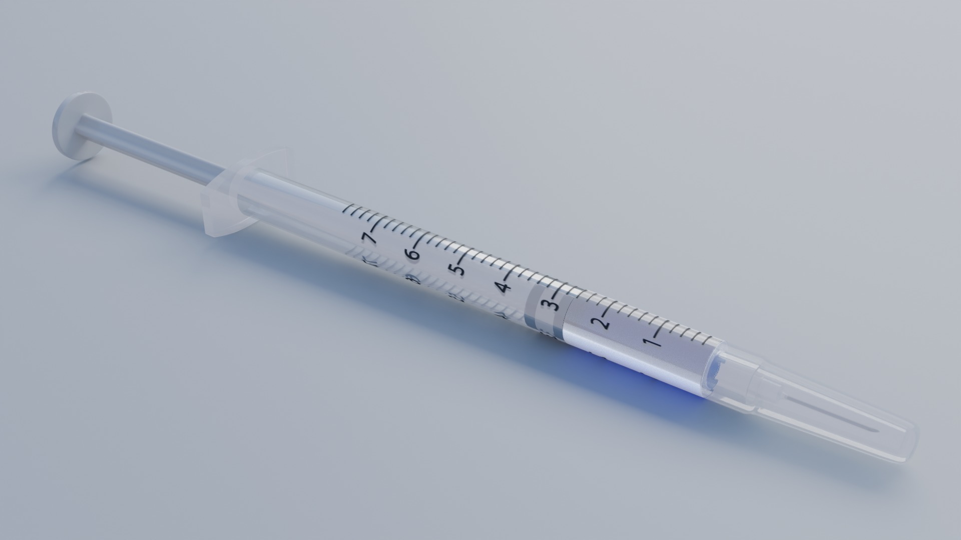 Syringe - Medical Instrument 3d model 3D model_16