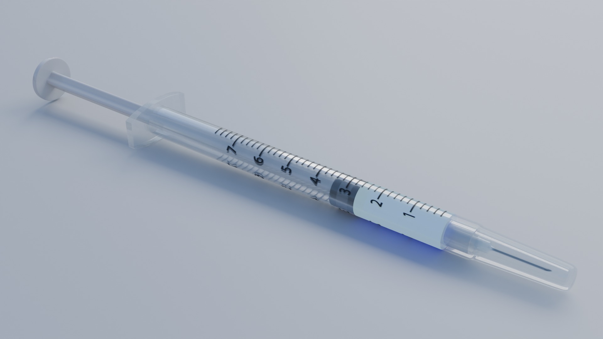 Syringe - Medical Instrument 3d model 3D model_25