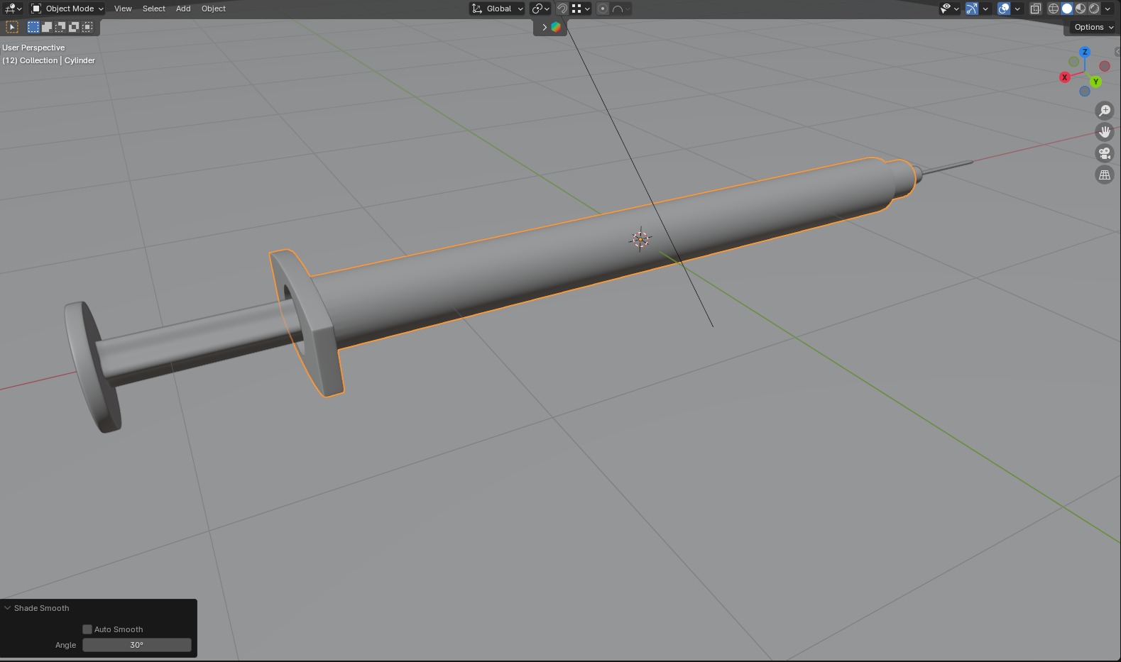 Syringe - Medical Instrument 3d model 3D model_4