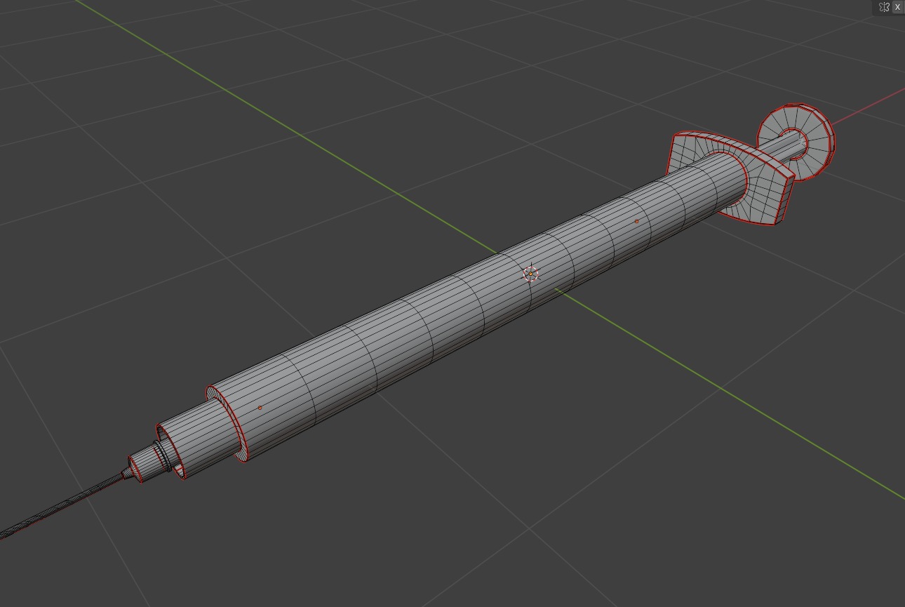 Syringe - Medical Instrument 3d model 3D model_12