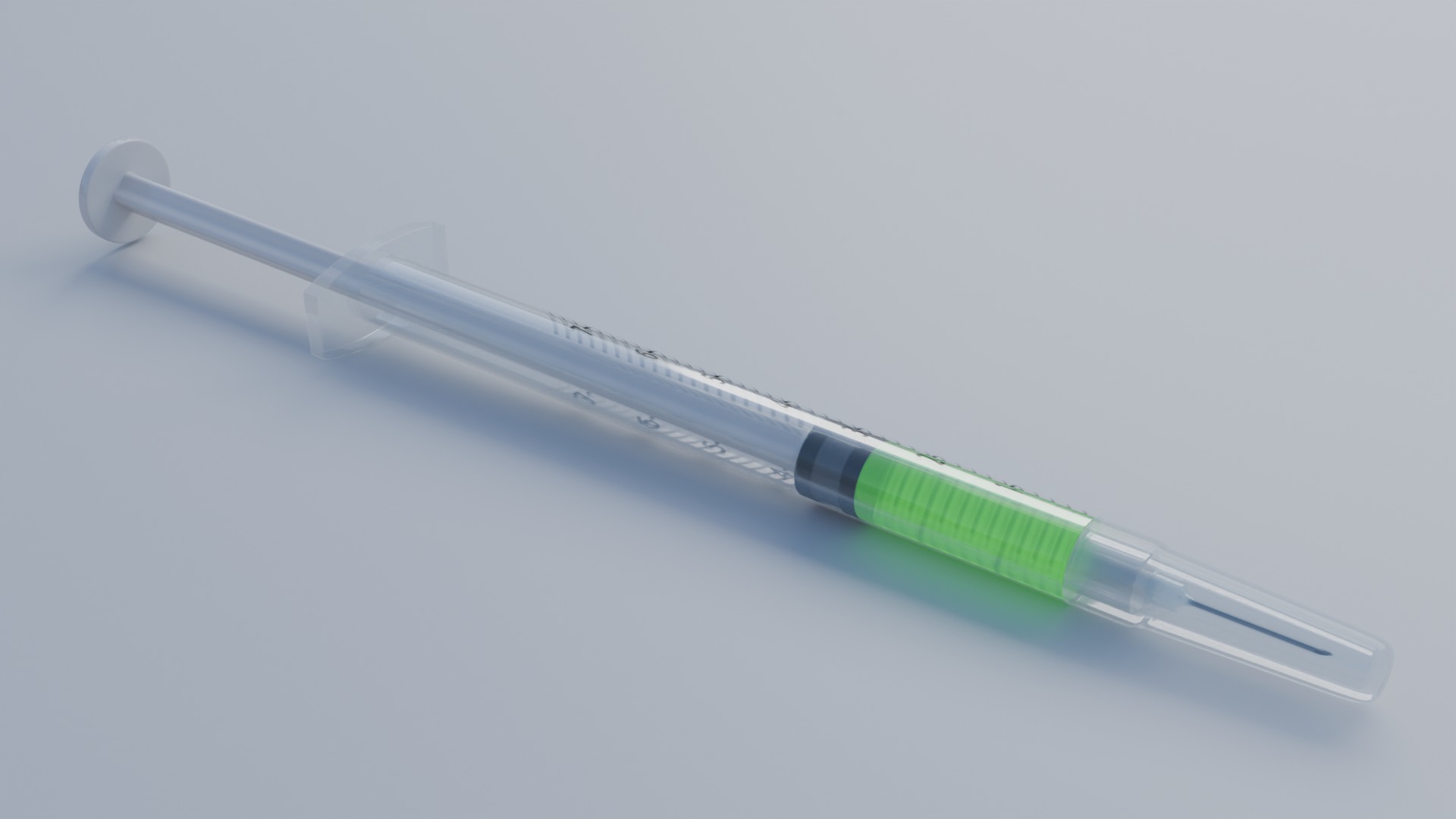 Syringe - Medical Instrument 3d model 3D model_23