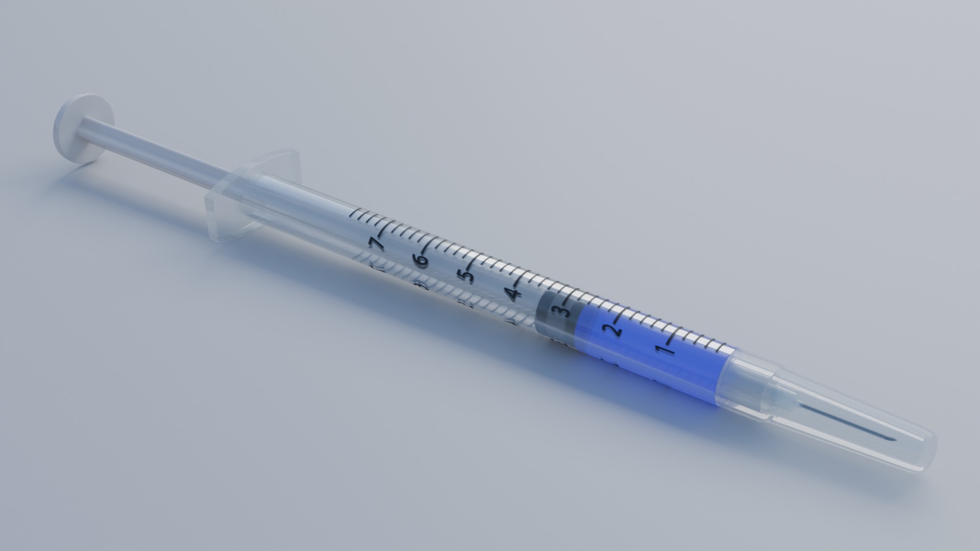 Syringe - Medical Instrument 3d model 3D model_21