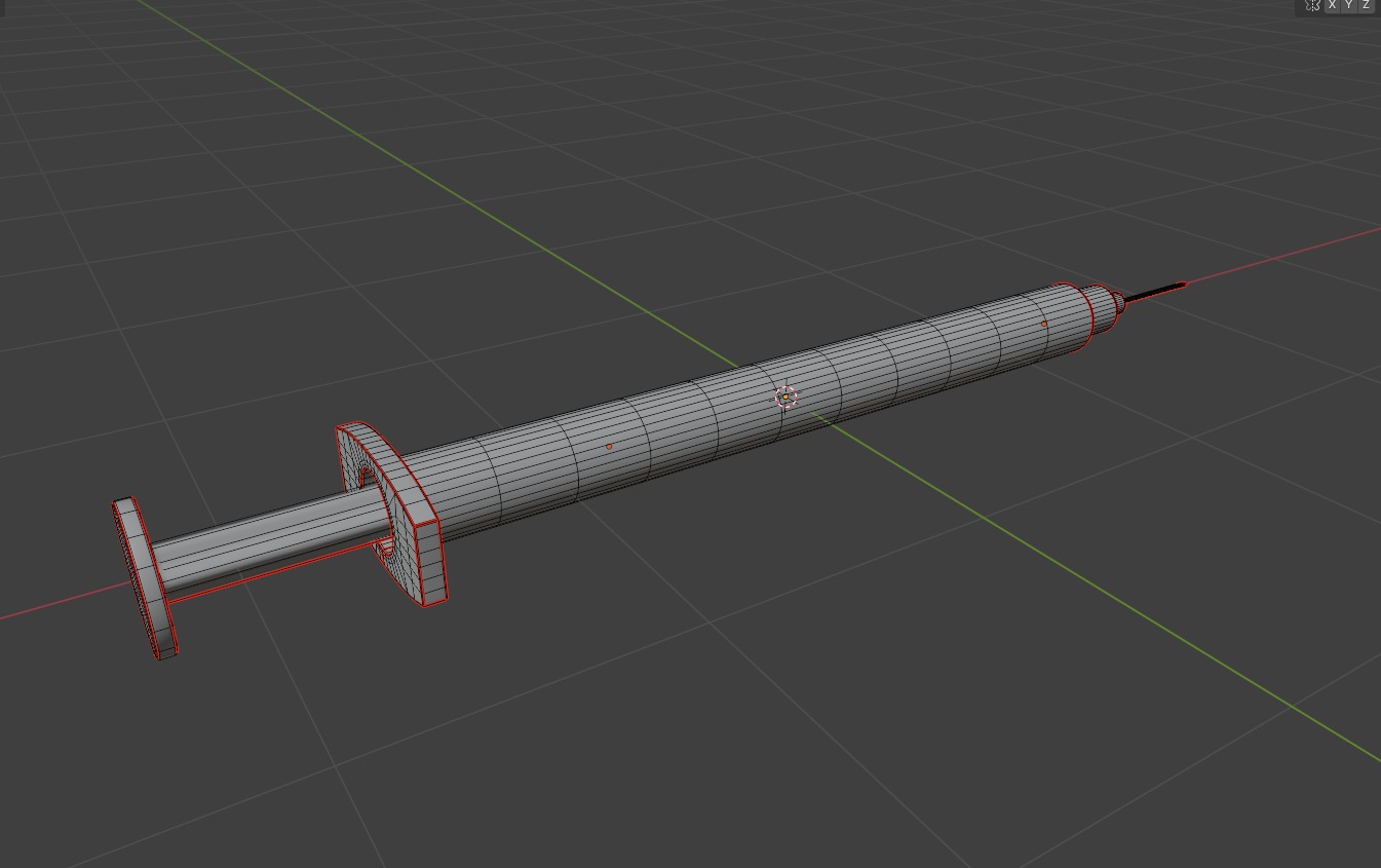 Syringe - Medical Instrument 3d model 3D model_14