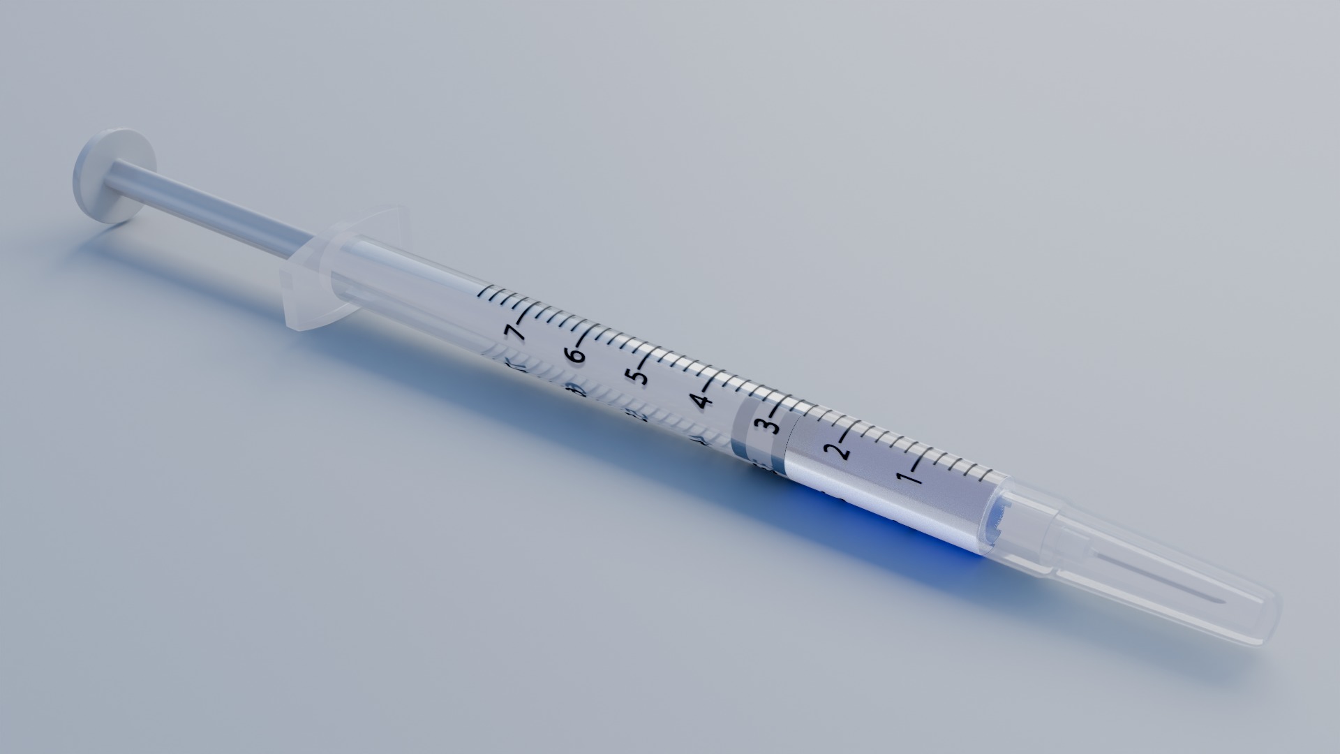 Syringe - Medical Instrument 3d model 3D model_28
