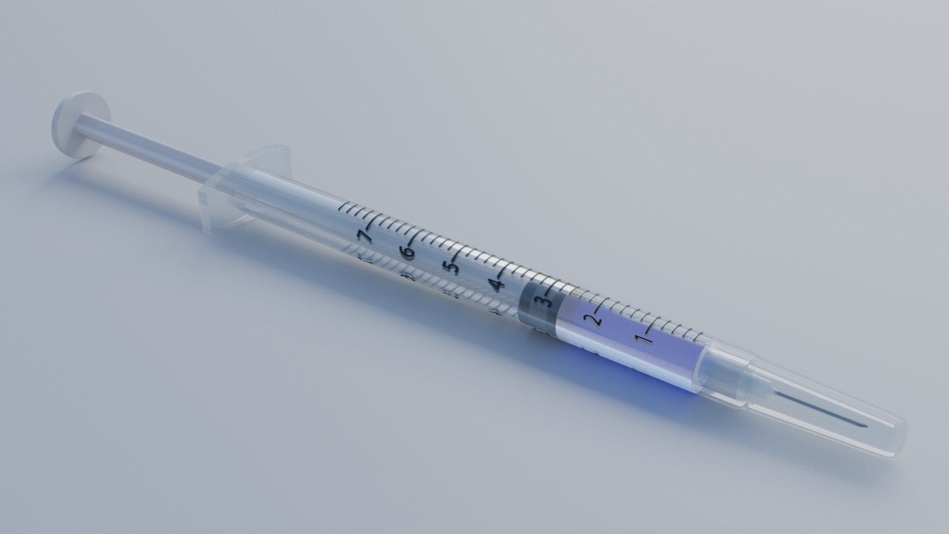 Syringe - Medical Instrument 3d model 3D model_29