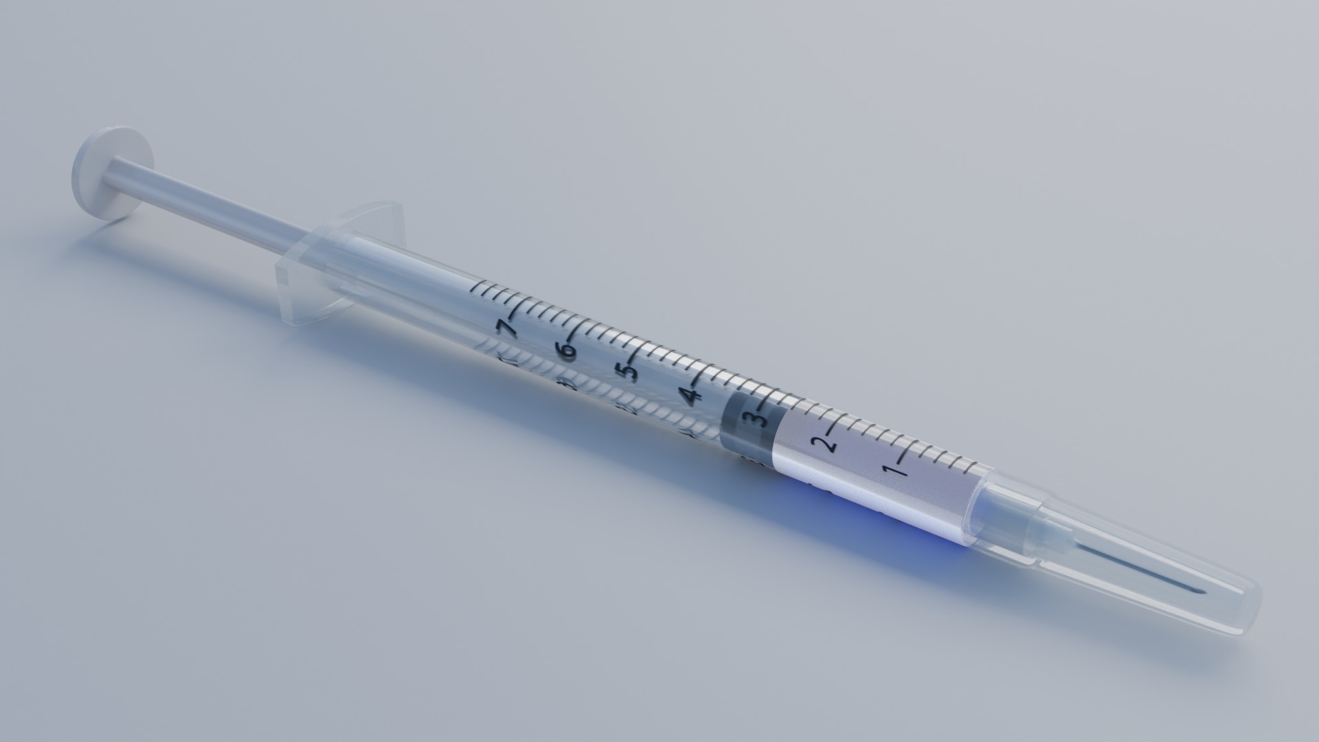 Syringe - Medical Instrument 3d model 3D model_30