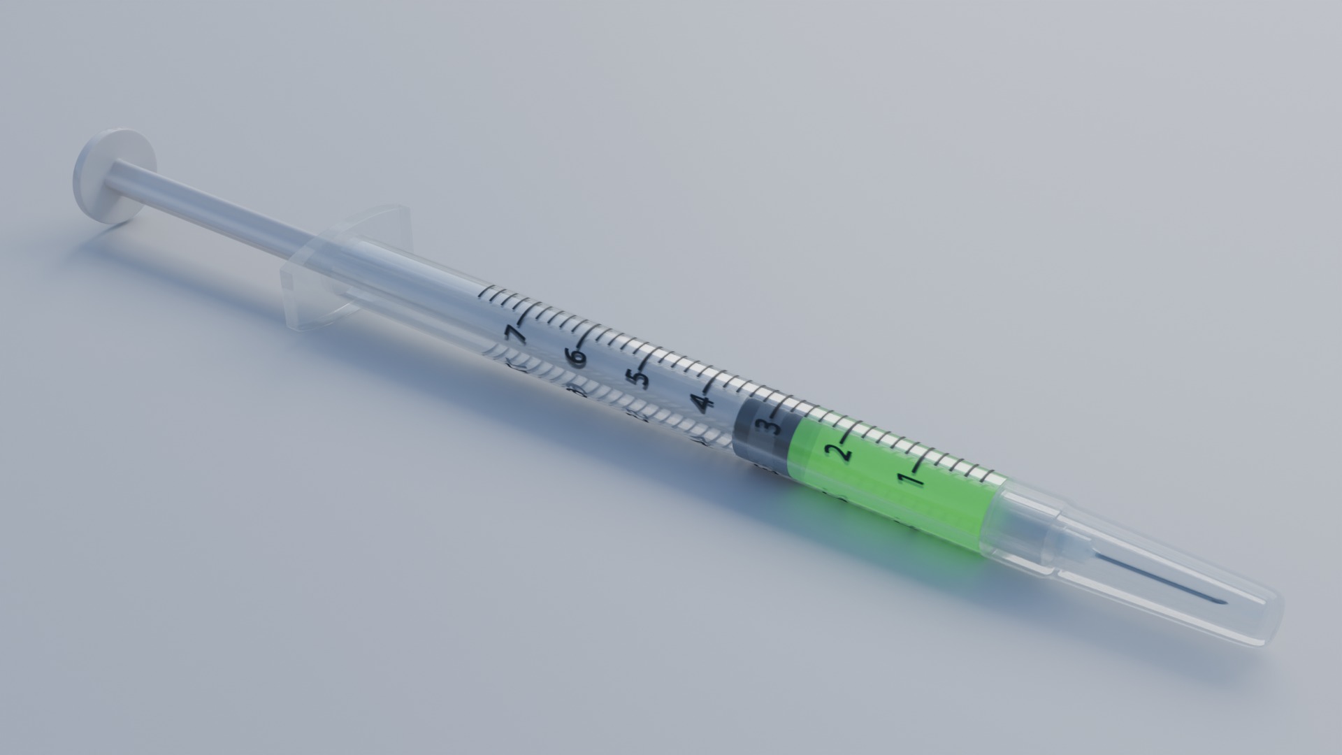 Syringe - Medical Instrument 3d model 3D model_22