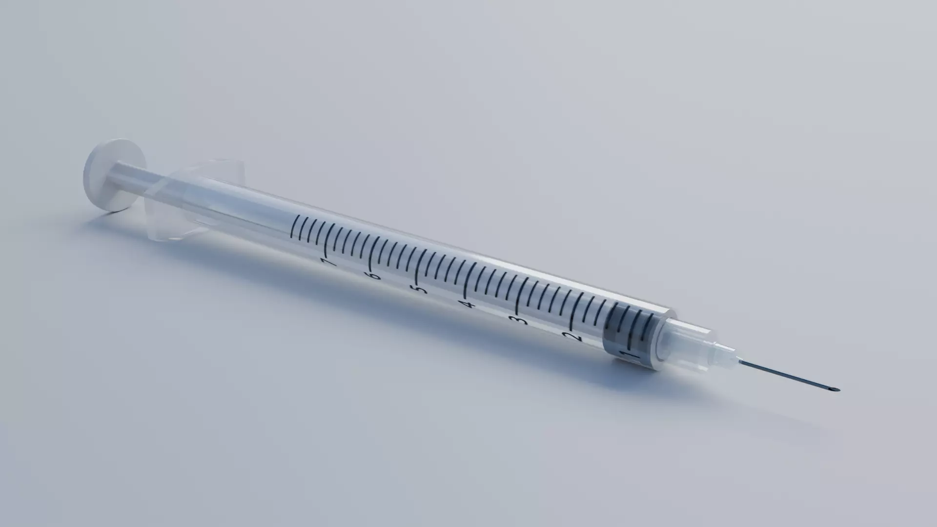 Syringe - Medical Instrument 3d model 3D model_0